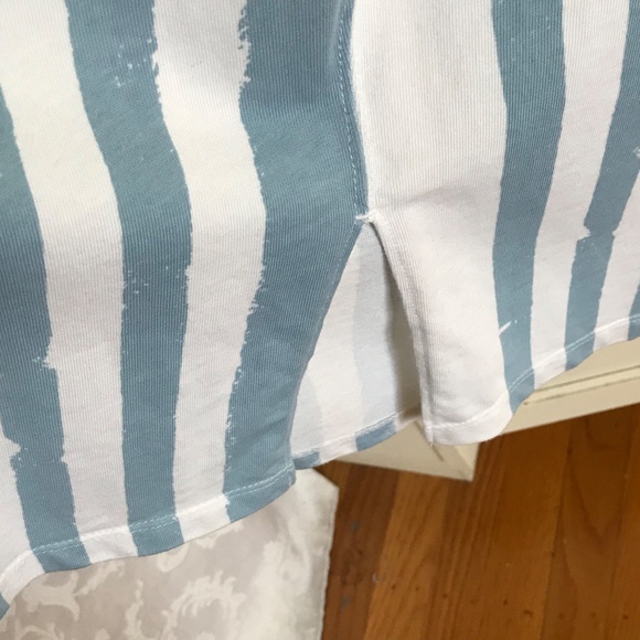 NIKE Striped Knit Cami Dress Sportswear Blue White Women’s Size XL - Picture 5 of 16